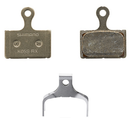 Shimano Scheibenbremsbeläge K05S Resin – für Shimano Rennrad & Gravel 2-Kolben