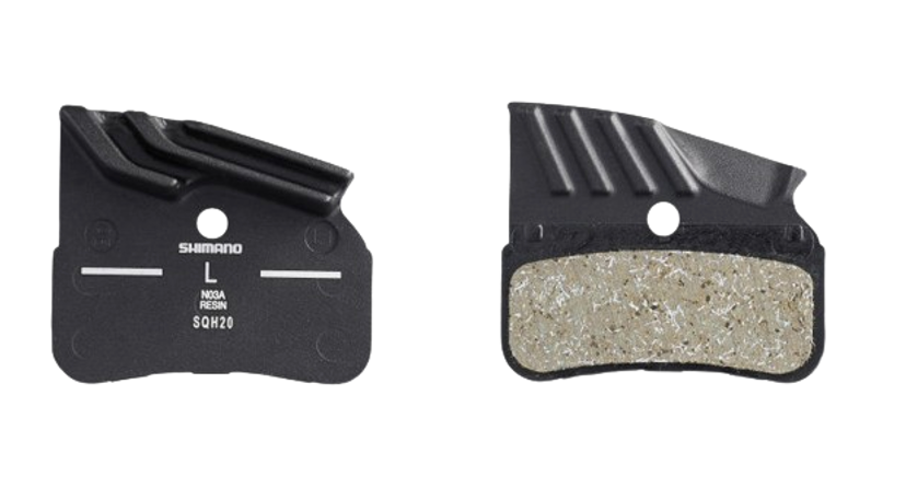 Shimano Scheibenbremsbeläge N03A Resin Ice-Tech – für Shimano 4-Kolben (XT, SLX, XTR)