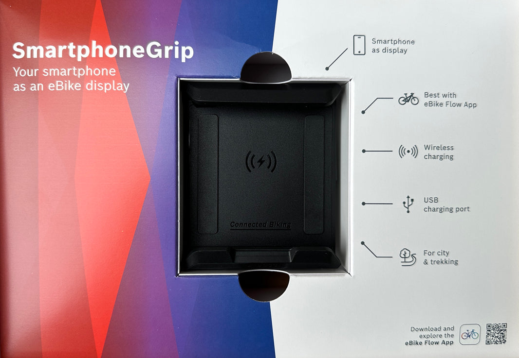BOSCH SmartphoneGrip – Smartphone als eBike-Display für das Smarte System mit eBike Flow App