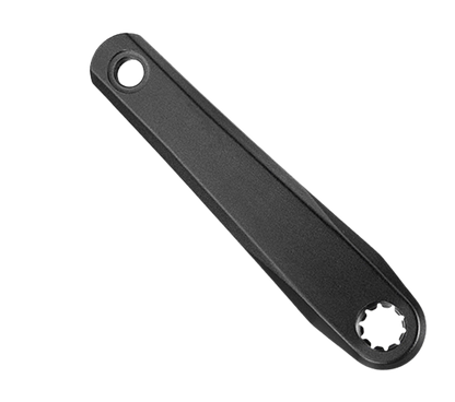 SAMOX ISIS E-Bike Kurbel "Shape 2" Q16 – 13 mm Offset für BOSCH & BROSE, 170 mm, schwarz