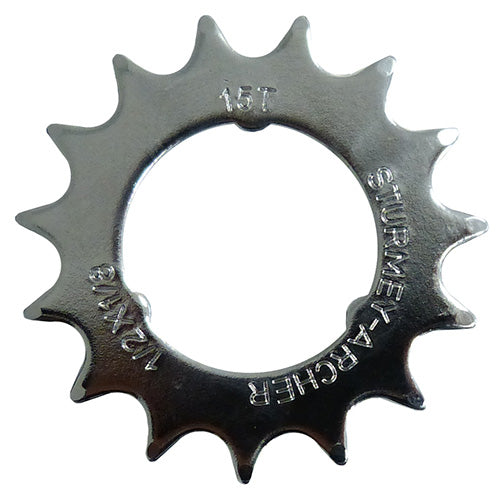 STURMEY-ARCHER Steckritzel für Getriebenabe "Flach" für 1/8" Kette mit 13 bis 18 Zähne - Original