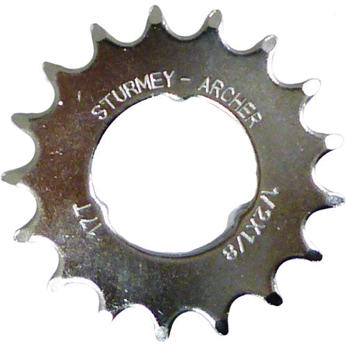 STURMEY-ARCHER Steckritzel für Getriebenabe "Flach" für 1/8" Kette mit 13 bis 18 Zähne - Original