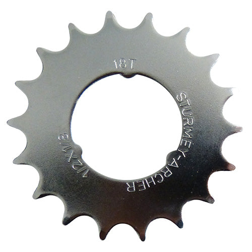 STURMEY-ARCHER Steckritzel für Getriebenabe "Flach" für 1/8" Kette mit 13 bis 18 Zähne - Original