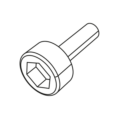 BOSCH Sicherungsschraube Intuvia 100 – Blockierschraube für Das Smarte System (ab MJ 2023)