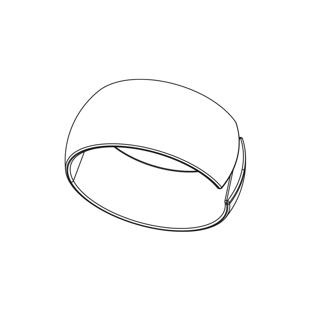 BOSCH E-Bike Display-Halter Distanzgummis für "INTUVIA 100" mit 25,4 oder 31,8 oder 35,0mm für das "Das Smarte System"