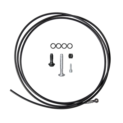 MAGURA Bremsleitung 2500 mm Schwarz – MT-Serie Hydraulikleitung mit 90° Anschluss