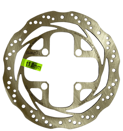 ROHLOFF Speedhub 500/14 - Bremsscheiben mit 4-Lochaufnahme speziell für Rohloffnabe mit 160 bis 203mm (1,8 + 2,0mm) für verschiedene Bremsenhersteller sowie für Cargo- und Lastenräder bis 220mm Druchmesser - Original