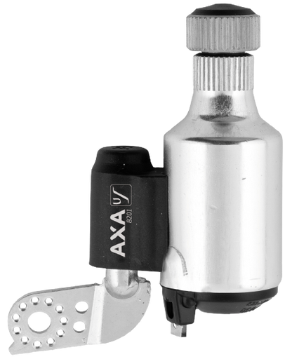 AXA Dynamo "Basta 8201" mit 6 Volt/3 Watt - Version MIT Überspannungsschutz - für Rechts- oder Links-Montage - Original