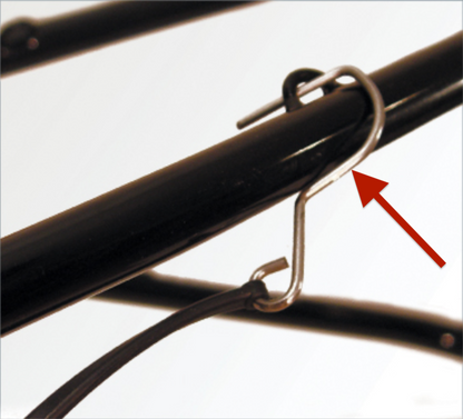 BOB Trailers YAK und IBEX Lastenanhänger Kupplungs-Sicherungssplint in Metall - Original