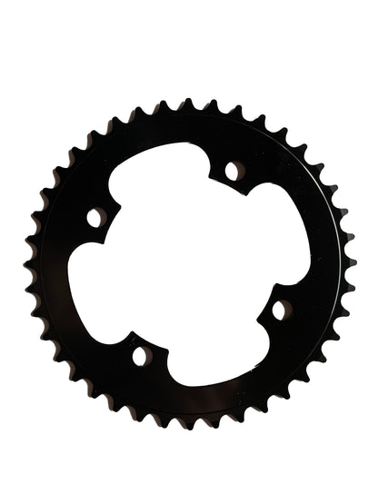 SAMOX Stahl-Kettenblatt 104 mm für BOSCH & BROSE E-Bike – 36–46 Zähne, schwarz