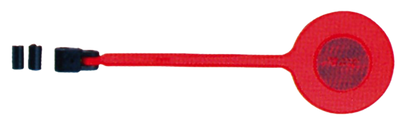 BUSCH+MÜLLER Abstandhalter mit Reflektor zur Sicherheit in 320mm Orange - Original > Modell 317