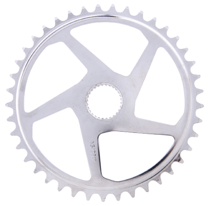 Kettenblatt für PANASONIC E-Bike Mittelmotor bis 2013 in Stahl verchromt mit 35 oder 41 Zähne