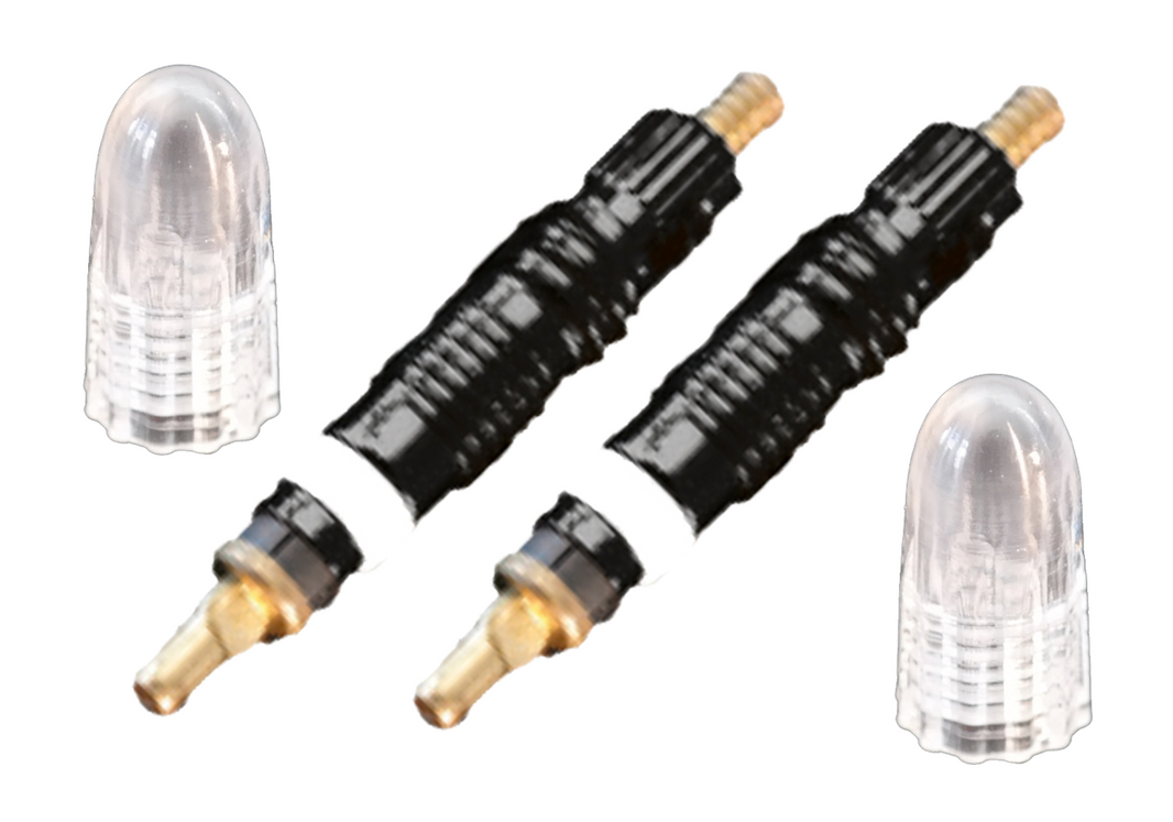 Schwalbe Fahrradventile DV / SV / AV – 2er-Set mit Staubkappen, AIRMAX (DV)