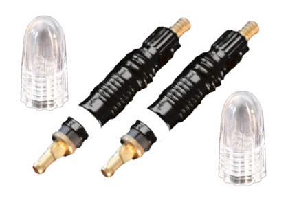 Schwalbe Fahrradventile DV / SV / AV – 2er-Set mit Staubkappen, AIRMAX (DV)