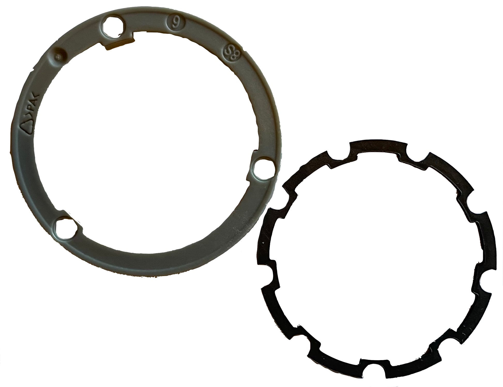 SHIMANO Ritzel Distanzring-Set mit 1 + 3mm zum Montieren von 7-fach Ka