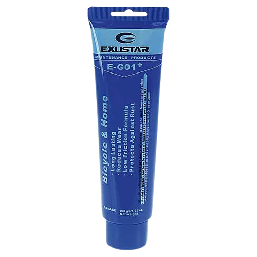 EXUSTAR hochwertiges Lagerfett "E-G01+" mit PTFE in 150ml Tube z.B. für "Grease-Gun" - Original
