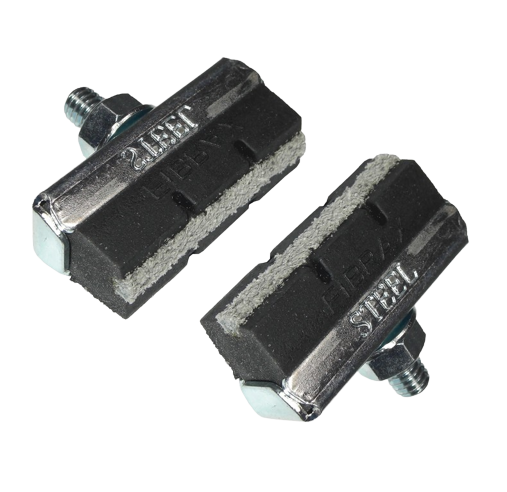 FIBRAX Felgenbremsbeläge entweder für Alu-Felgen oder Stahl-Felgen optimiert - Original