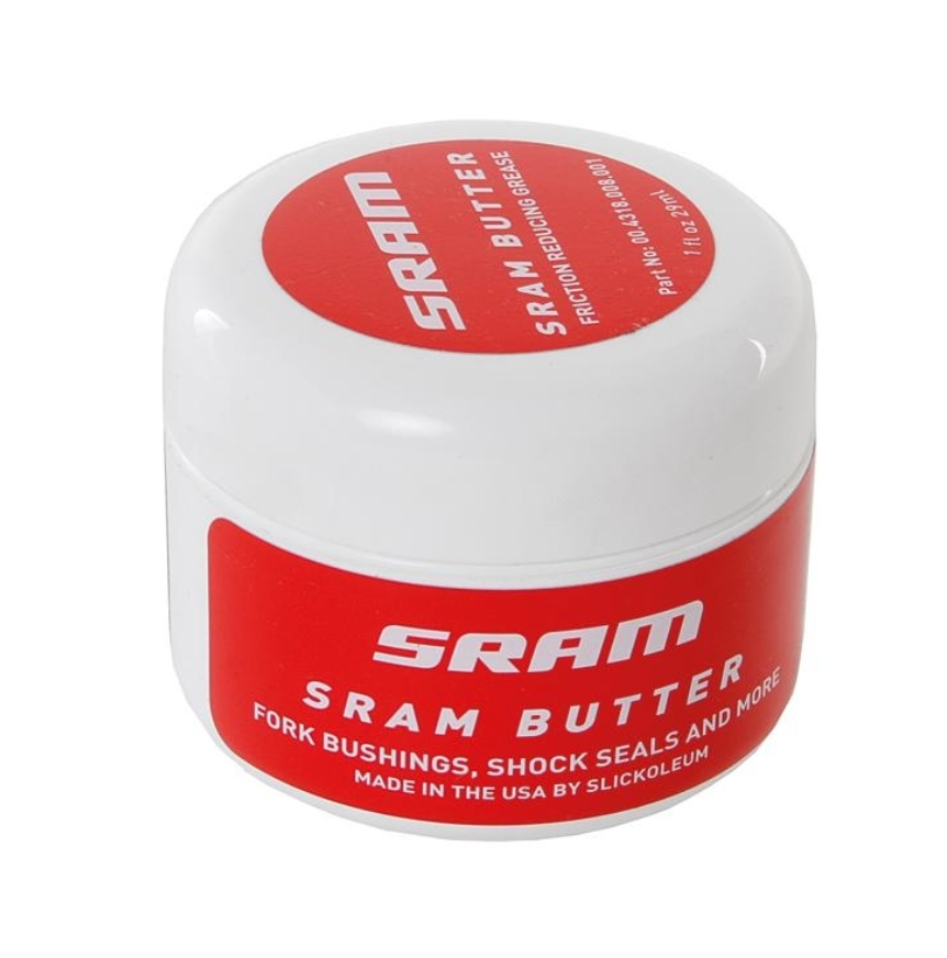 SRAM Schmierfett "SRAM Butter" optimiert für Federgabeln, Dämpfer und Naben in 29ml Dose - Original