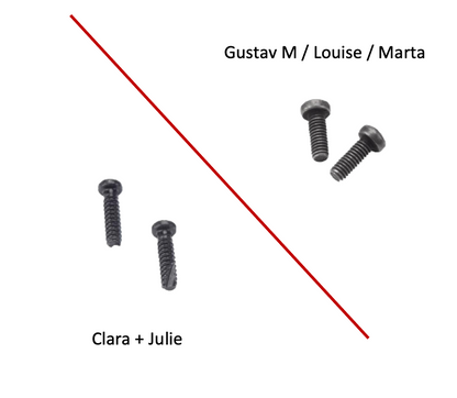 MAGURA Ausgleichsbehälter-Deckelschrauben für "Clara" oder "Julie" je 2 Stück - Original