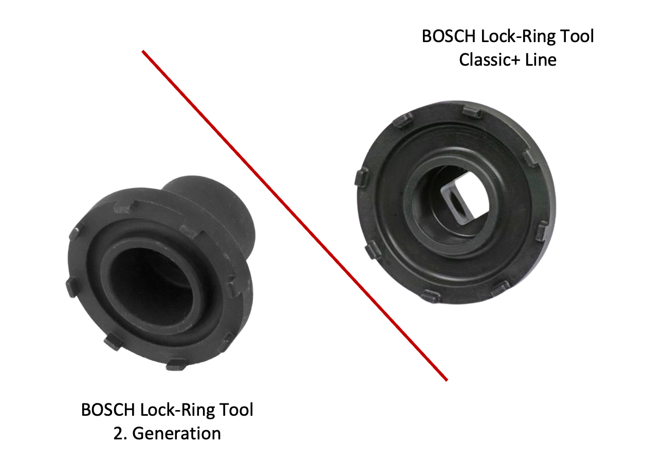 BOSCH E-Bike Lockring-Tool Werkzeug zur Montage und Demontage vom Kettenblatt - Original > 0275009001 oder 0275009003