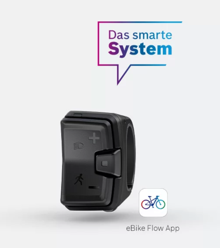 BOSCH E-Bike Bedieneinheit "Mini Remote" "Das Smarte System" (BRC3300) - Original - EB13100001