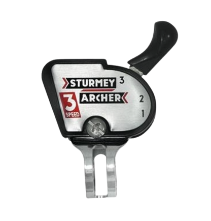 STURMEY-ARCHER Schalthebel 3-Gang für Getriebenabe mit Metallgehäuse, Lenkerbefestigung 22,2, Rechts - Original > HSJ762