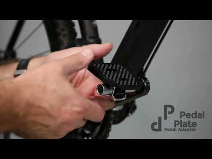 Pedal Plates Adapter für Crankbrothers Eggbeater & Candy – Klickpedale zu Flatpedalen