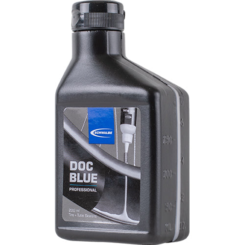 SCHWALBE Dichtmittel "DOC BLUE Professional" zum Pannenschutz für Schläuche und Tubless-Systeme mit 60, 200 oder 500ml Flaschen - Original