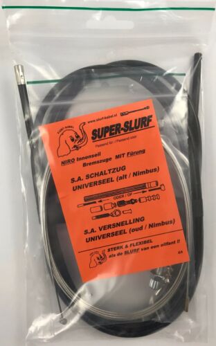 SLURF Schaltzug-Set für 3-Gang Sturmey-Archer Getriebenaben – Edelstahl & Teflon